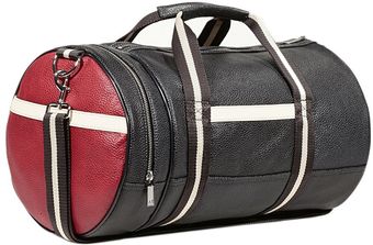 Armani Jeans Faux Leather Multicolor Carryall - Lyst