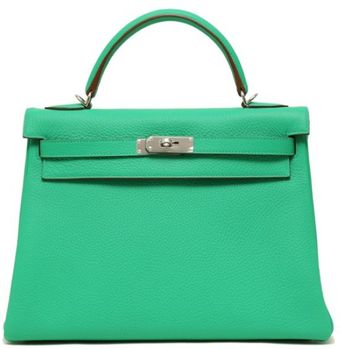 Hermes Menthe Clemence Kelly with Palladium - Lyst