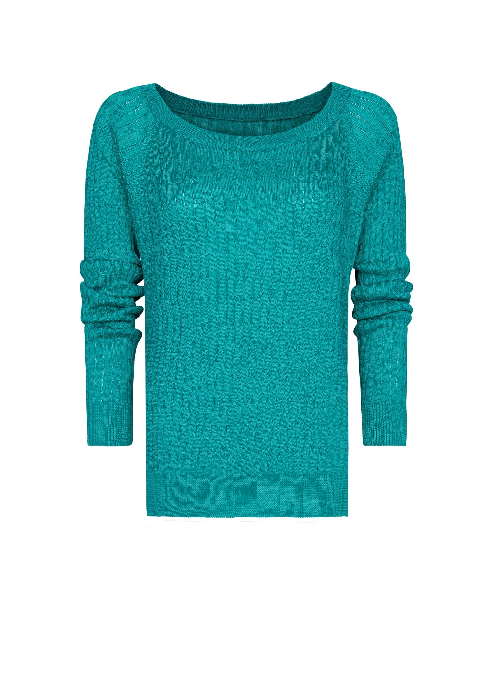 Mango Cable Knit Sweater in Green (Emerald Green) Lyst