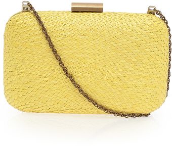 Serpui Marie Woven Rectangle Clutch - Lyst