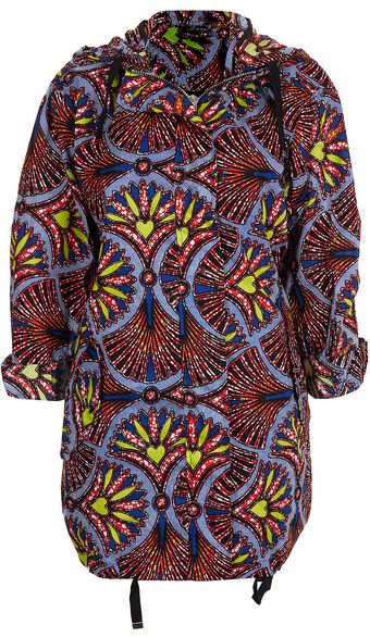 Topshop African Bright Ovoid Parka - Lyst