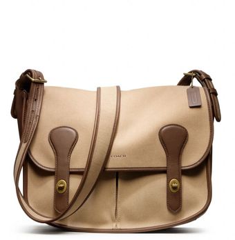 Coach Legacy Archival Twill Messenger - Lyst