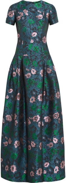 Erdem Anusha Jacquard Gown - Lyst