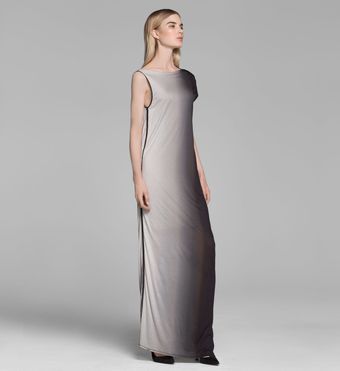 Helmut Lang Shadow Ombre Jersey Dress - Lyst