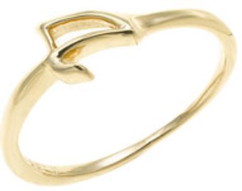 J.Crew Lulu Frost 14k Gold Code Ring - Lyst