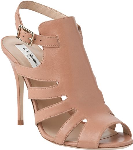 bennett Capri Leather Stiletto Heel Gladiator Sandals in Brown ... bennett Capri Leather Stiletto Heel Gladiator Sandals in Brown ...