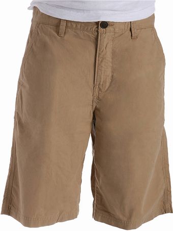 Lucky Brand Flat Front Shorts - Lyst