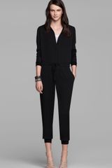 Theory Darain Silk Jumpsuit
