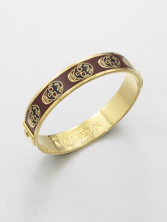 Alexander McQueen Small Skull Cuff - Lyst