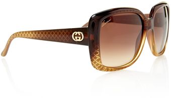 Gucci Ladies S Square Sunglasses - Lyst