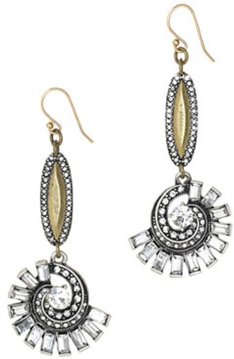 J.Crew Lulu Frost For Jcrew Swirling Waves Earrings - Lyst