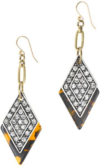 J.Crew Lulu Frost For Jcrew Crystal Kite Earrings - Lyst