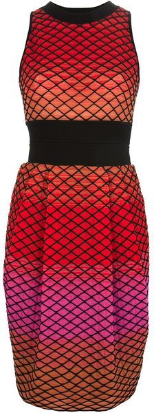 Missoni Crosshatch Print Dress - Lyst