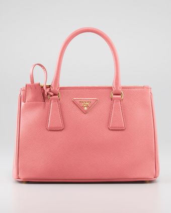 Prada Mini Saffiano Lux Tote Bag - Lyst