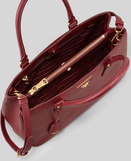 Purple Prada Tote Bag