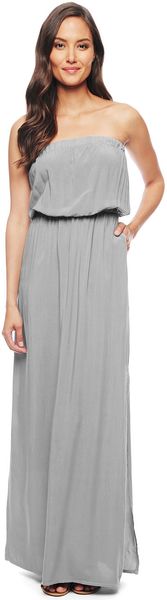 Splendid Strapless Maxi Dress - Lyst