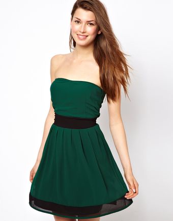 Wal-g Bandeau Prom Dress - Lyst