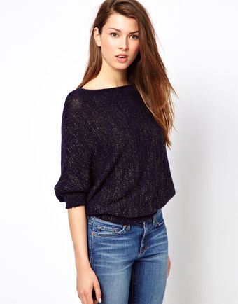 Wal-g Jumper with Metallic Yarn - Lyst