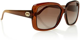 Gucci Ladies S Square Sunglasses - Lyst