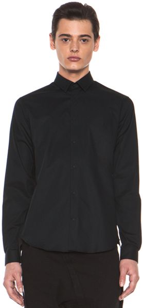 Mugler Snap Front Shirt  - Lyst