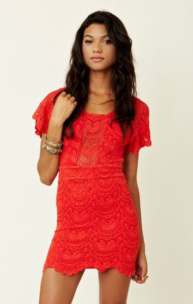 nightcap crochet flutter gown