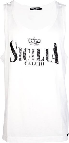 Dolce & Gabbana Sicilia Vest - Lyst