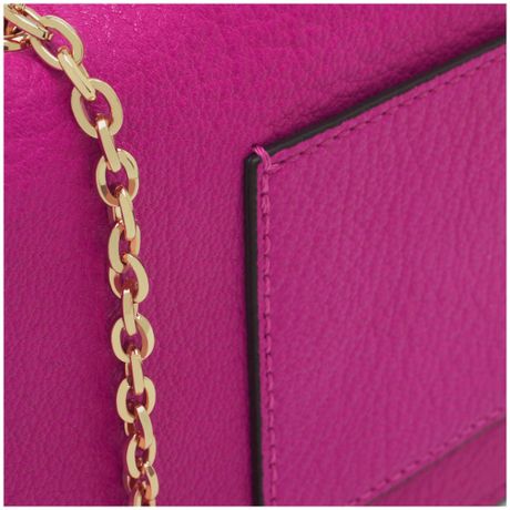 pink mulberry clutch