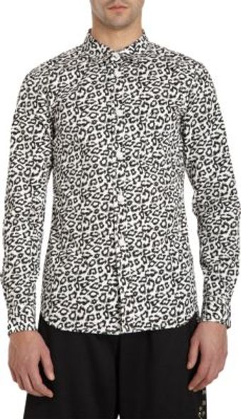 Comme Des Garçons Leopard Shirt - Lyst