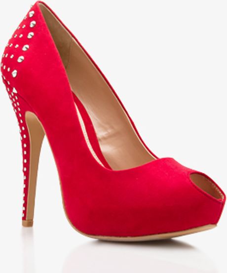 forever 21 red high heels