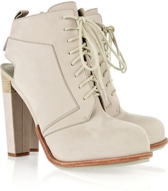 Alexander Wang Dakota Cutout Laceup Ankle Boots - Lyst