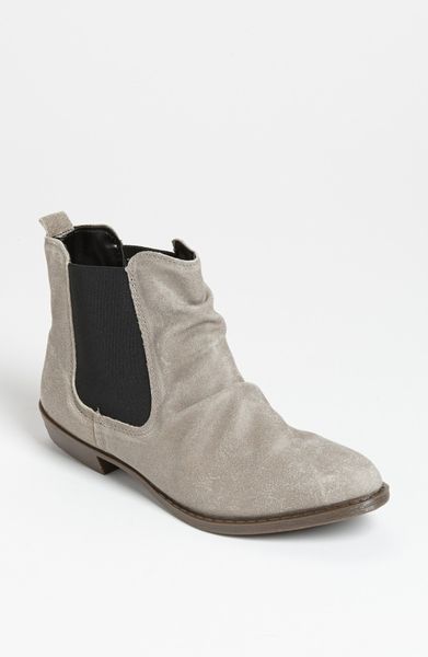 grey canvas boots
