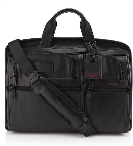 Tumi Compact Laptop Bag in Black | Lyst