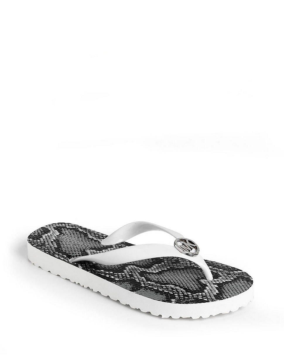 mk flip flops