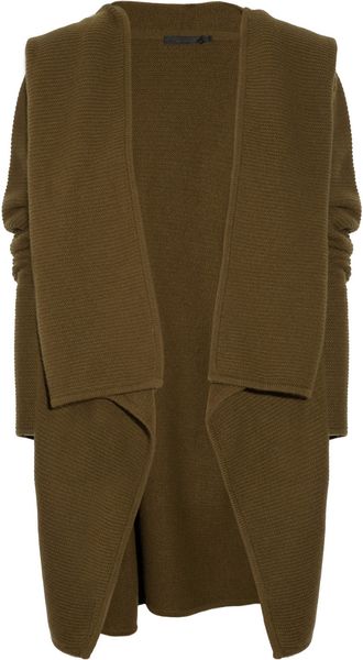 Donna Karan New York Cozy Hooded Cashmere Cardigan - Lyst