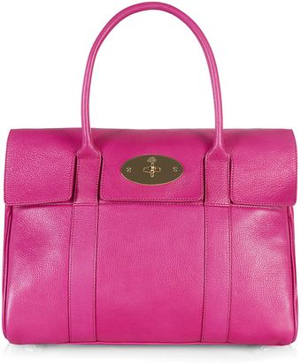 Mulberry Glossy Bayswater Tote - Lyst