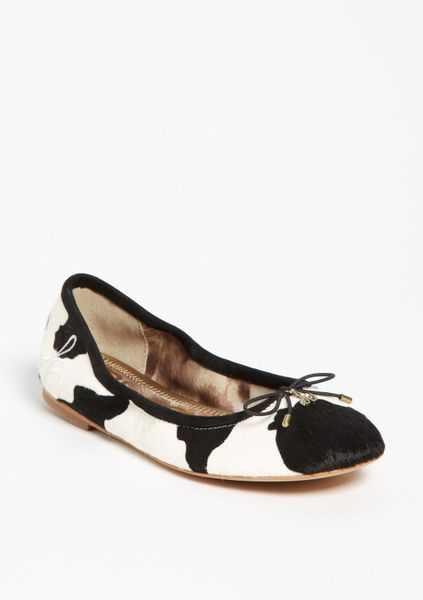 cow print flats