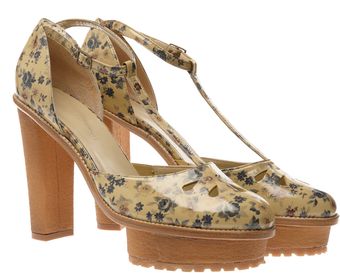 Opening Ceremony Platform Leather Mary Janes - Lyst