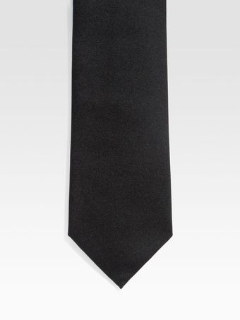 Gucci Solid Silk Tie - Lyst