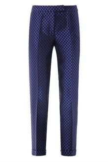 Osman Yousefzada Check Brocade Trousers - Lyst