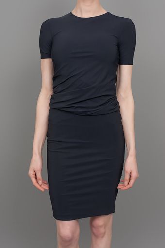 T By Alexander Wang Tricot Dress Black - Lyst