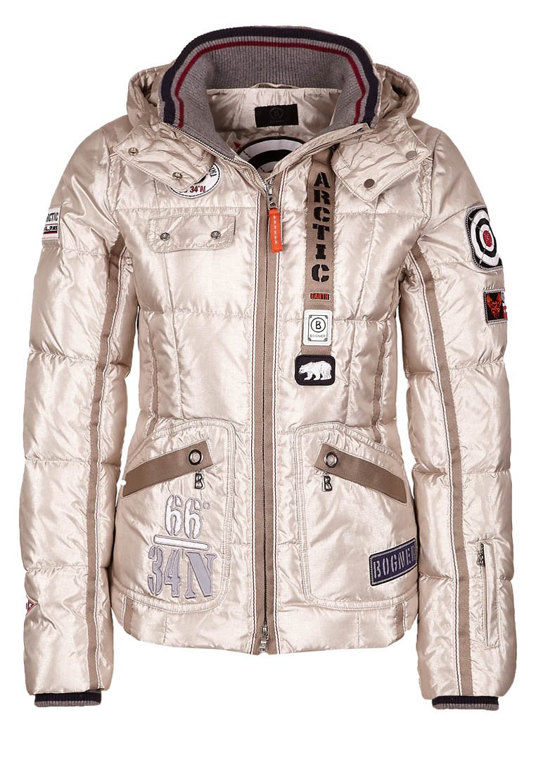 Bogner Kea Ski Jacket Beige in Beige Lyst
