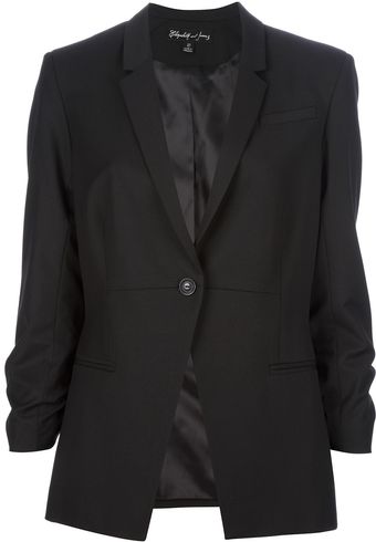 Elizabeth And James Threequarter Sleeve Blazer - Lyst