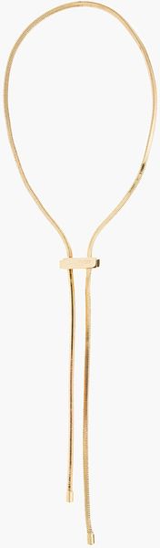 Lanvin Lanyard Bolo Tie - Lyst