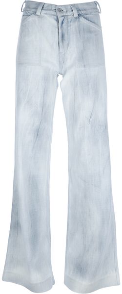 Ralph Lauren Bleach Effect Flared Jean - Lyst