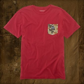 Ralph Lauren Camo Pocket Crewneck Tee - Lyst