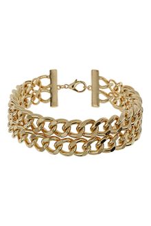 Topshop Chunky Curb Chain Choker - Lyst