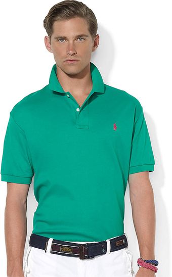 Polo Ralph Lauren Classic Fit Short Sleeved Interlock Polo - Lyst