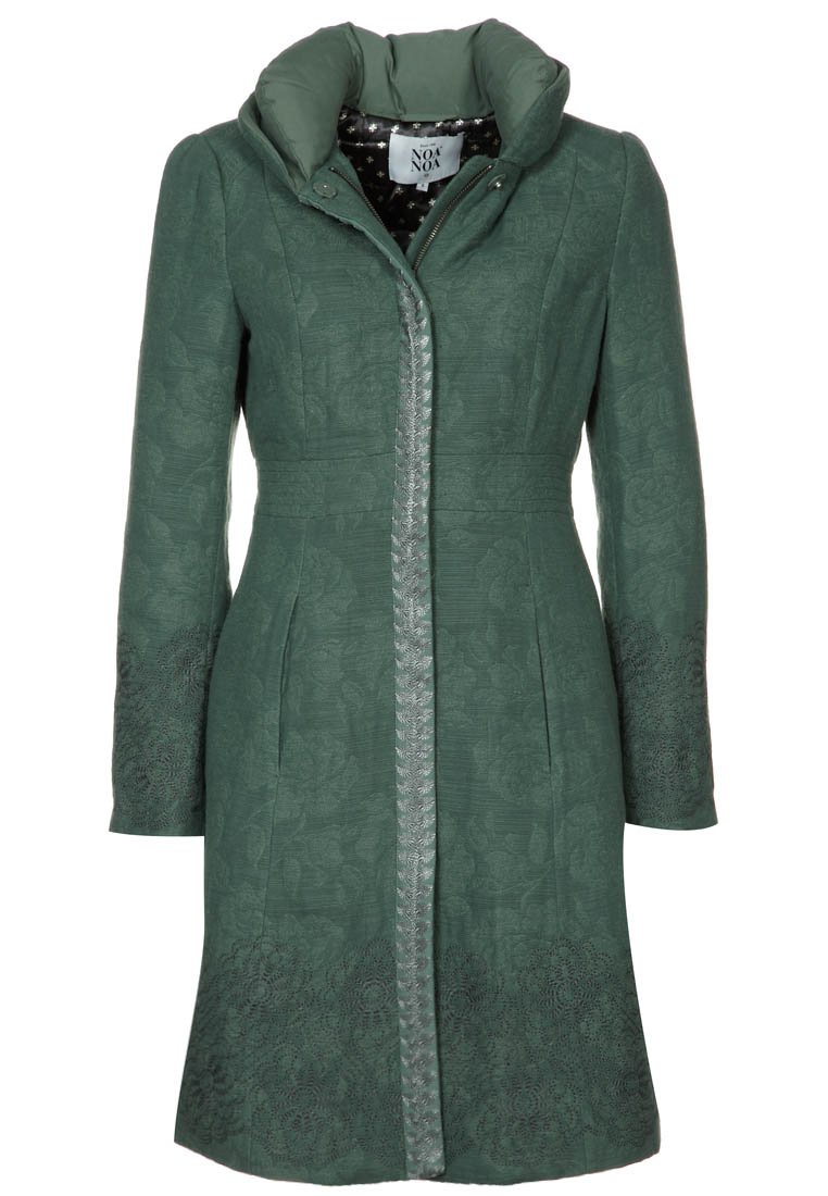 Noa Noa Winter Coat in Green | Lyst