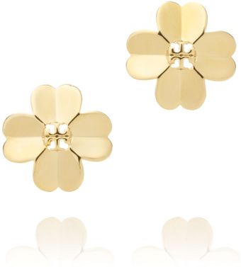 Tory Burch Shawn Metal Stud Earring - Lyst