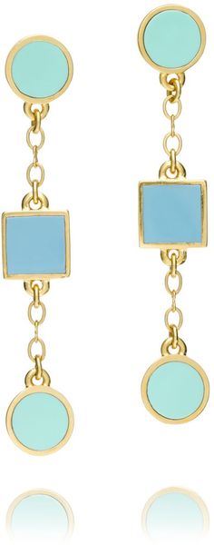 Tory Burch Clemens Drop Earring - Lyst